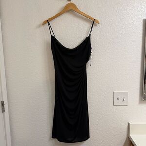 David Meister Little black dress Spaghetti strap mini dress size 10 BNWT